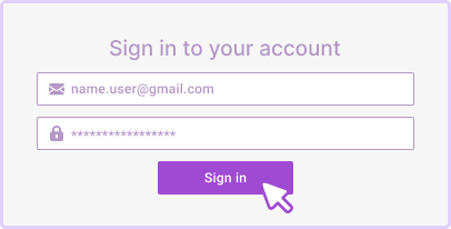 Press "Login" to access the account